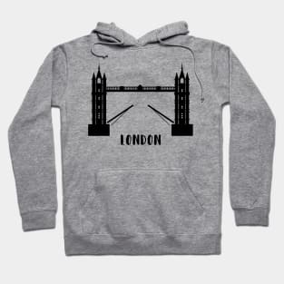 Tower Bridge in London, England Hoodie